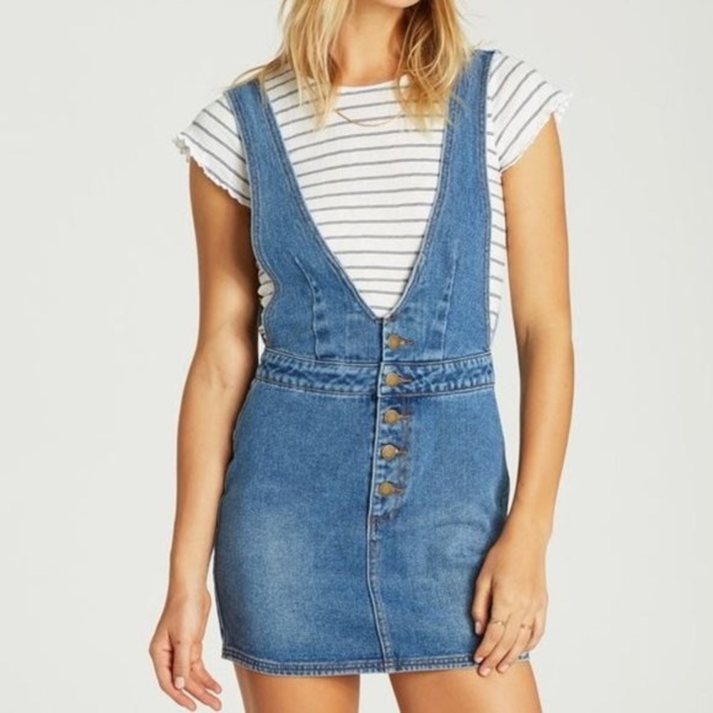 Women's Billabong Warmin Up Indigo Mini Dress
